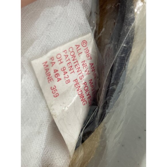 Anva Lion Adult Costume Mask Plush The Original Ani-Mask 1987 Deadstock Vintage - Picture 5 of 6